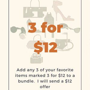 3 for $12